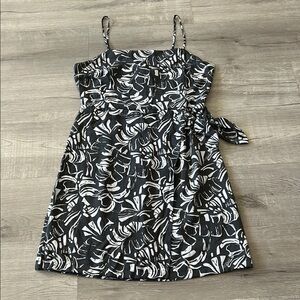 NINE WEST | Women’s Side-Tie Faux Wrap Mini Dress